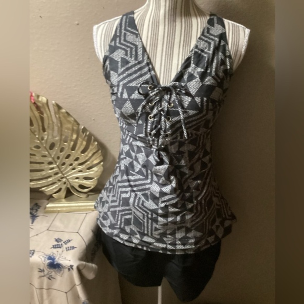 NWT CITY CHIC TANKINI plus XS (14)